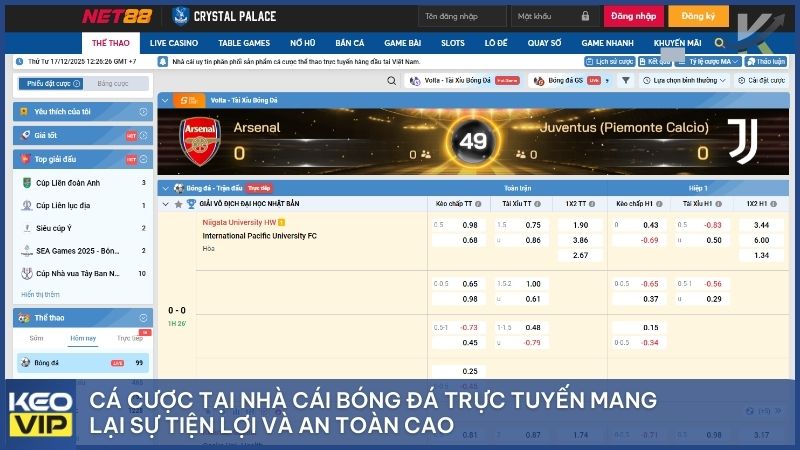 Top 5 Nhà Cái Bóng Đá Uy Tín & Chất Lượng Nhất Châu Á 2025 1 Cá cược tại nhà cái bóng đá trực tuyến mang lại sự tiện lợi và an toàn cao